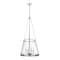 Z-Lite Prescott 4 Light Pendant, Polished Nickel & Clear 341P18-PN - alternate 7
